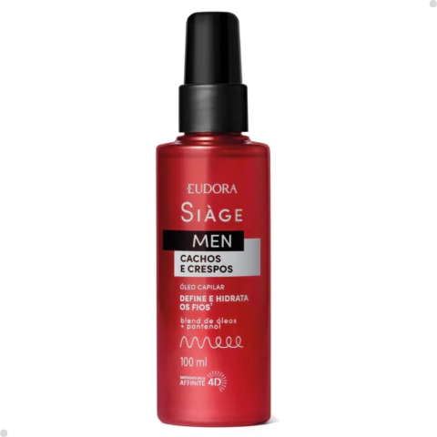 Óleo Capilar Siàge Men Cachos e Crespos 100ml