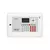 Central de alarme de incêndio endereçável SMART 250L da Segurimax, com teclado numérico e display.