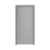 Batente galvanizado cinza para porta corta fogo, medindo 80 x 210 cm.