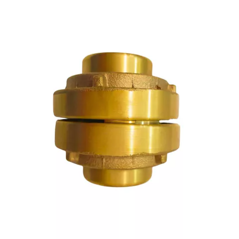 Par de União Storz Para Mangueira de Incêndio 40A 1.1/2" Latão