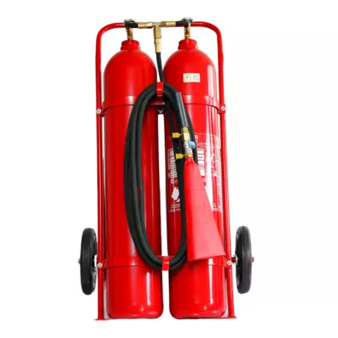 Extintor de CO2 de 50 KG 10-B:C Carrinho