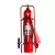 Extintor de CO2 de 25 KG 10-B:C Carrinho