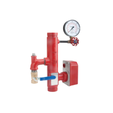 Comando Setorial Ranhurado (Riser Manifold) com Teste e Dreno 1"