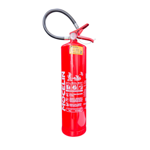 Extintor Pó Químico ABC 6 Kg 4A-40B-C Carga 5 Anos Suporte de Parede