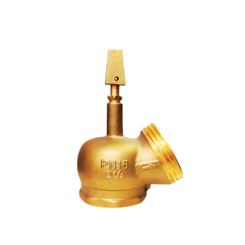 Registro Globo Angular 45º Recalque (Castelinho) para Hidrante Predial PN16 45º x 2.1/2” 11FIOS BSP x 5FPP: Confiabilidade e Controle Preciso para o Combate a Incêndio