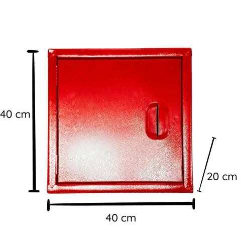 Caixa Abrigo de Sobrepor Para Registro Recalque A40 x L40 x P20
