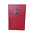 Abrigo de sobrepor vermelho para mangueira de incêndio, feito em aço galvanizado, com porta e visor redondo.