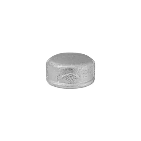Tampão (cap) Galvanizado 1.1/2" Rosca Fêmea 11 BSP Mech
