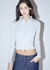 KNIT CROP (gris claro) - comprar online