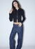 KNIT CROP (negro)