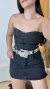CROPPED JEANS ESTONADO LISO na internet