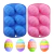 Molde de silicona huevos decorados de pascua 9.5 cm (APTO HORNO) - Artística Laferrere