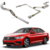 JETTA GLI 2.0 Escapamento Espotivo Completo Stage2 Downpipe + Catback