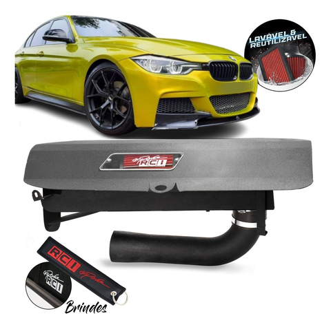 Kit Intake Filtro Ar Esportivo BMW 2.0 Turbo 320i 328i 428i
