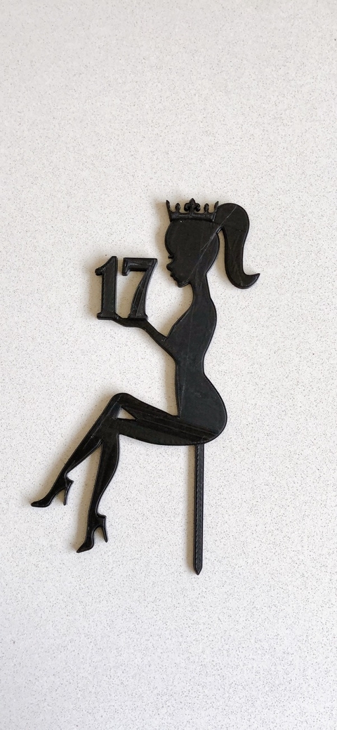 Topper 38 - Mujer con corona