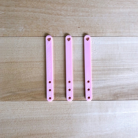 Ice Pop 3 – Palitos Corazón x 12 unidades