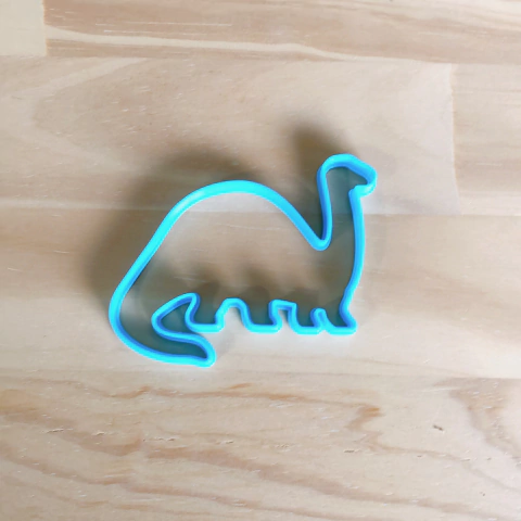 Dino Silueta 2 - Brontosaurio - comprar online