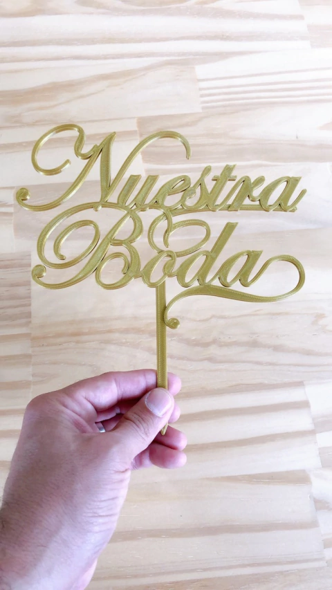 Topper 45 - Nuestra Boda