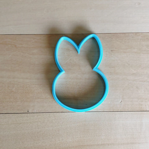 Pascuas 16 - Conejo Cara Silueta