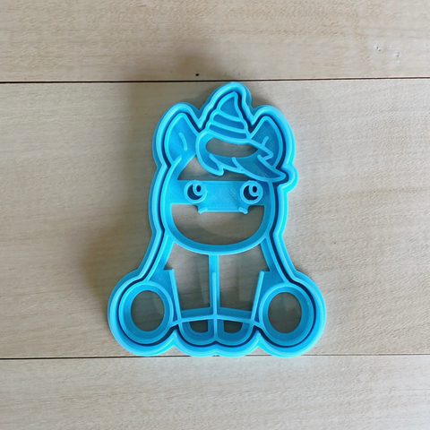 Unicornios 8 - Sentado