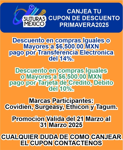 Carrusel Suturas Quirúrgicas México