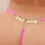 Calcinha Strass SAFADA - ROSA NEON - comprar online