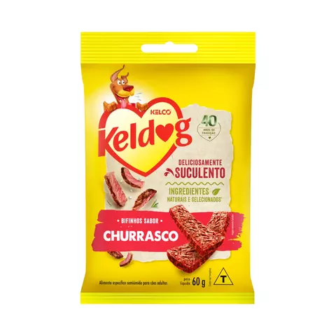Petisco Keldog Bifinho de Churrasco