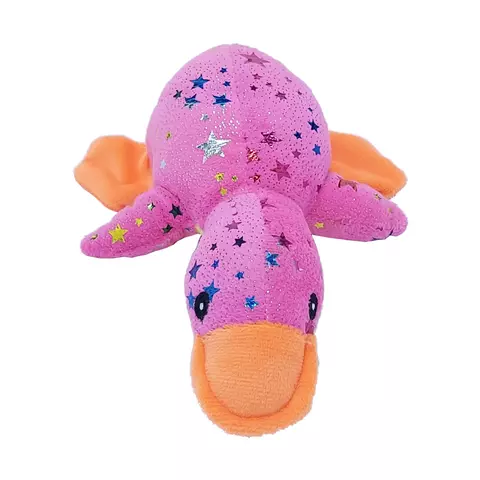 Pelúcia Pet Mart Patinho Brilhante com Apito