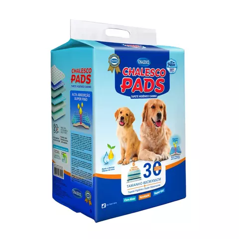 Tapete Higiênico Chalesco Pads – Pequeno e Médio Porte - comprar online