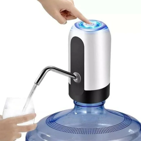 Bomba Dispenser con Luz Recargable