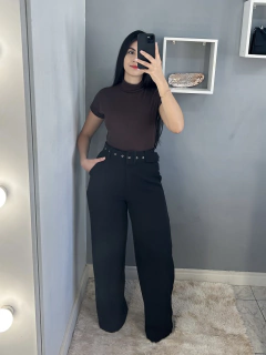 Blusa gola alta Ribana - loja online