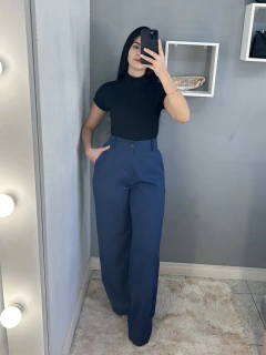 Blusa gola alta Ribana - Closet da Lê