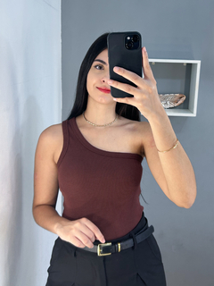 Blusa manga nula algodão