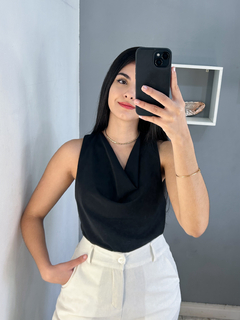 Blusa gola degagê - Closet da Lê