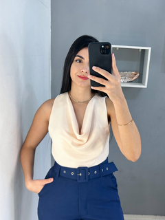 Blusa gola degagê - loja online