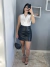 Saia em couro - comprar online
