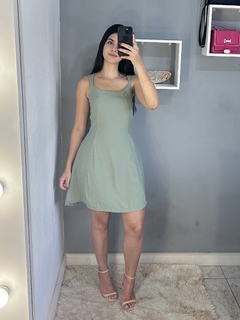 Vestido rodado marrant - comprar online