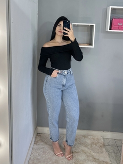 Blusa ombro a ombro manga longa - Closet da Lê