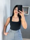 Body decote quadrado