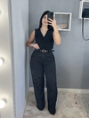 Calça risca de giz - comprar online
