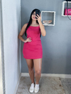 Vestido tubinho c/ friso lateral