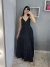 Vestido longo poá - Closet da Lê