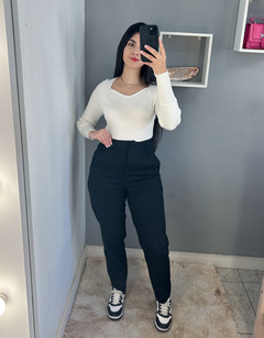 Calça sarja - Closet da Lê