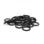 Borracha da mola traseira (Oring) - Preto 100 un.