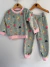 Conjunto Fleece Bailarina verde