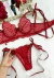 Conjunto Laços em tule transparente C/ 2 peças Vermelho - comprar online