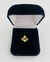 Pin Esquadro e Compasso Dourado