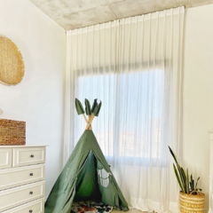 Cortinas de gasa 220x260