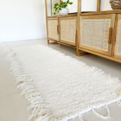 Alfombra lisa telar 200x70