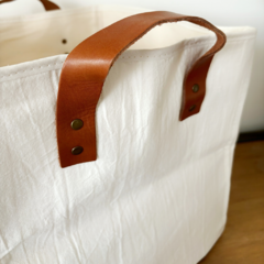 Contenedor cuadrado natural 38x38x38 - comprar online